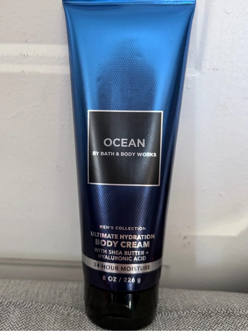 Ocean Blue Men's Hydrating Body Cream and body wash